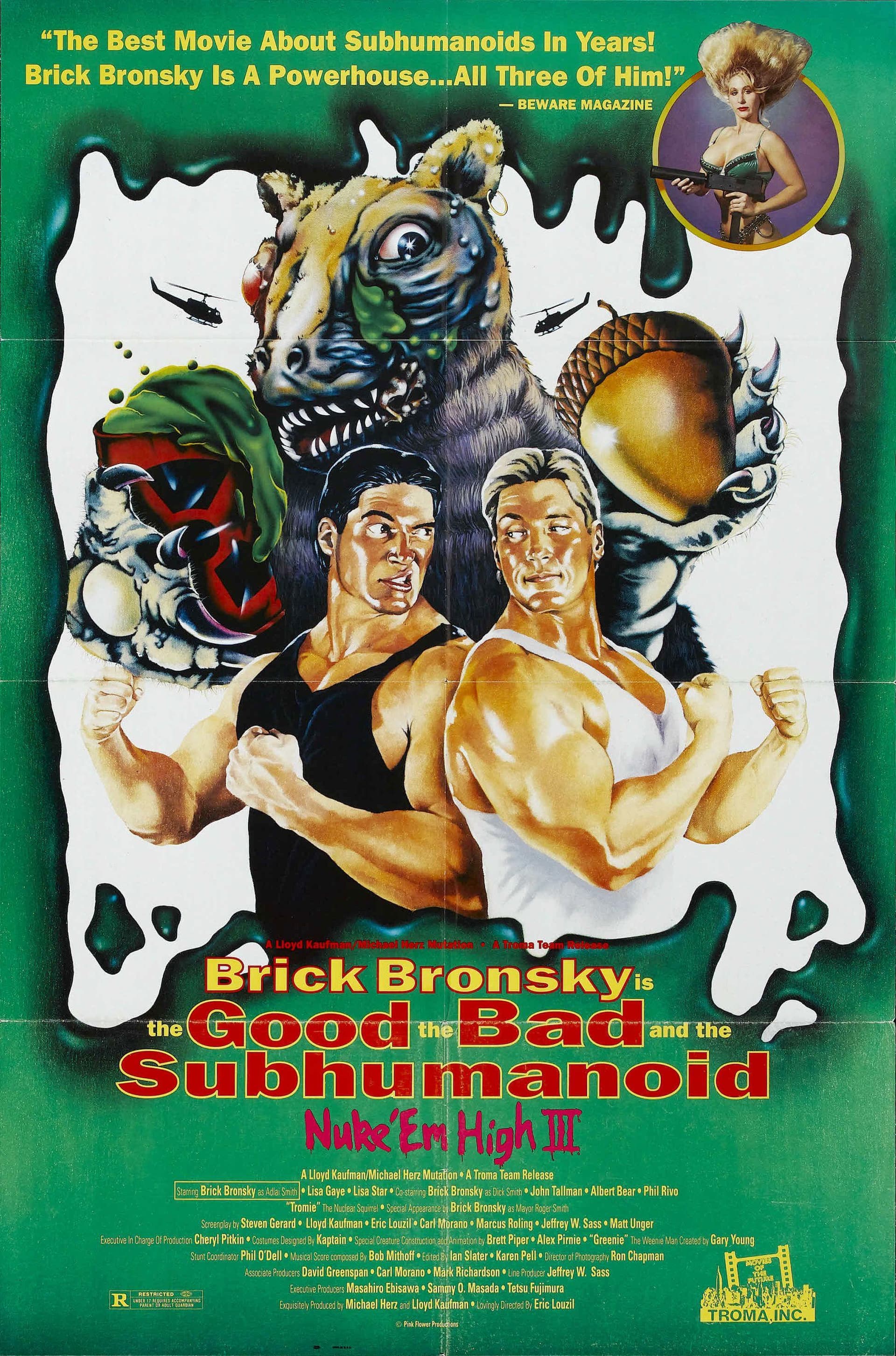 The Good, the Bad and the Subhumanoid: Class of Nuke 'em High Part 3