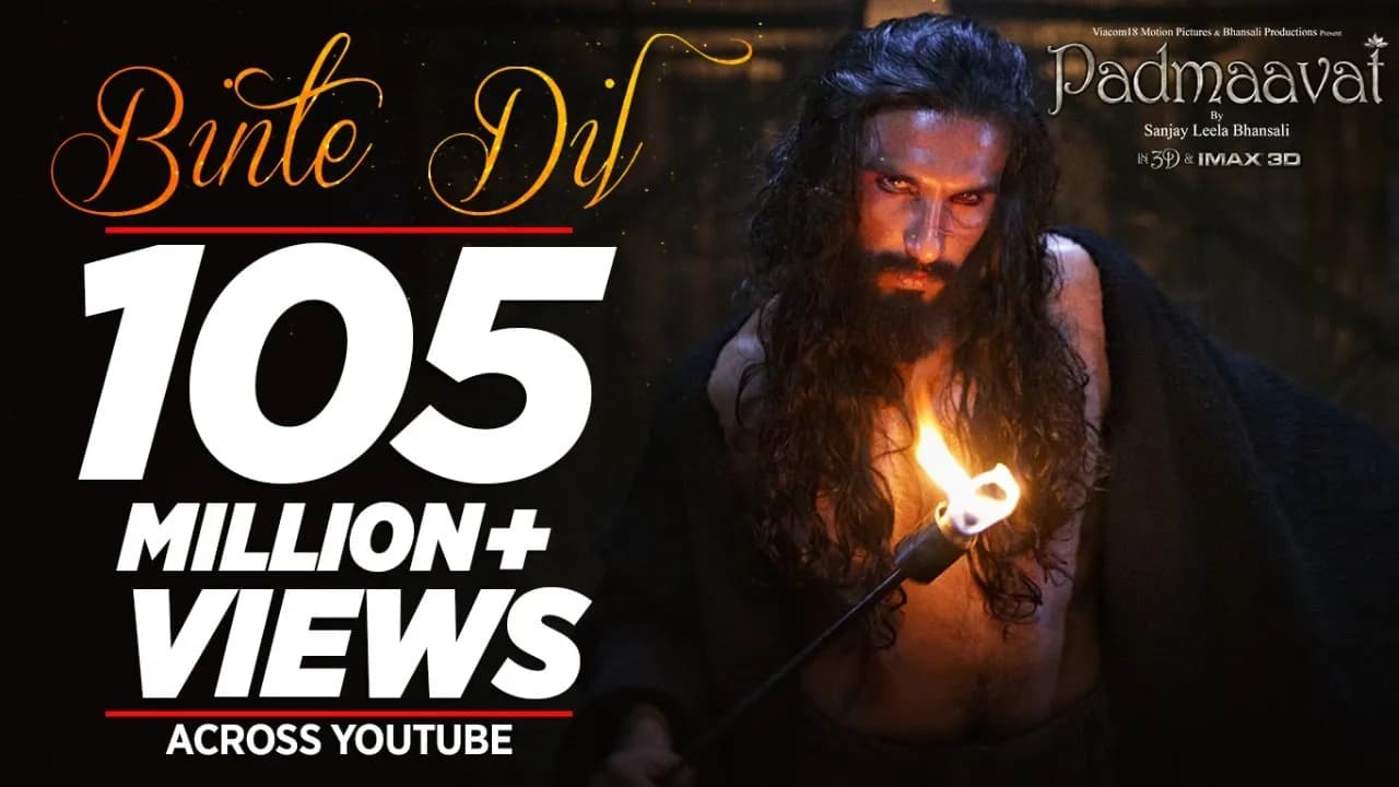 Padmaavat: Binte Dil Video Song | Arijit Singh | Ranveer Singh | Deepika Padukone | Shahid Kapoor