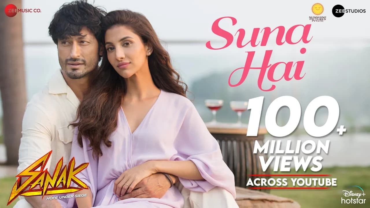 Suna Hai - Sanak | Vidyut Jammwal & Rukmini Maitra | Jubin Nautiyal | Jeet Gannguli | Rashmi Virag