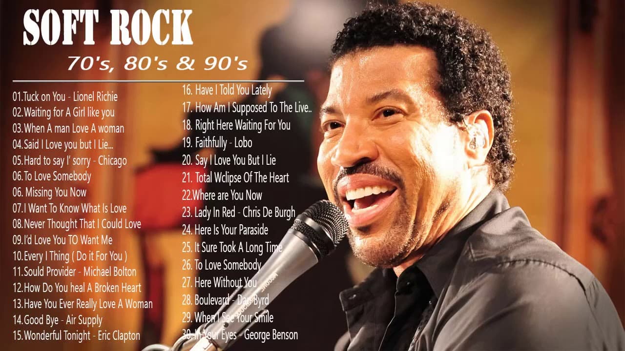 Phil Collins,Elton John,Bee Gees,Michael Bolton,Chicago,Air Supply- Best soft rock ever