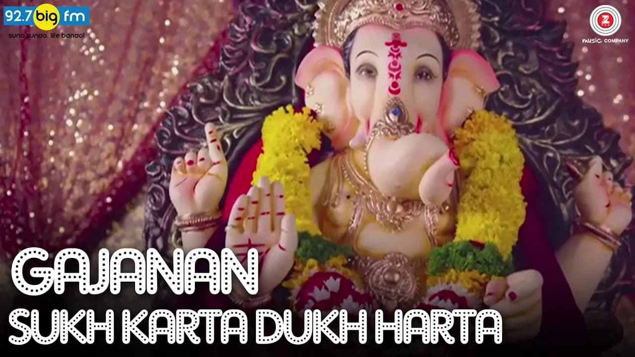 Gajanan - Sukh Karta Dukh Harta - Official Music Video | Ravi Singhal | Divya Kumar