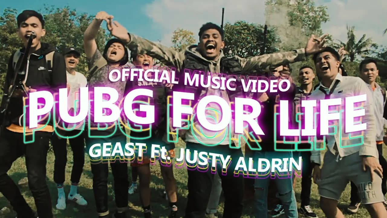 PUBG FOR LIFE | SANHOK TURUN PARADISE - Geast & Justy Aldrin ( RESMI MV )