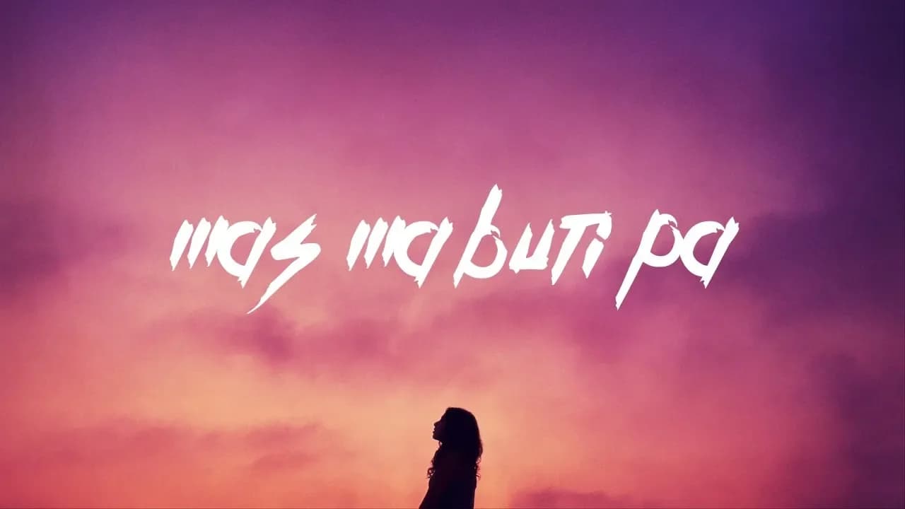 Janine Berdin - Mas Mabuti Pa (Lyrics)