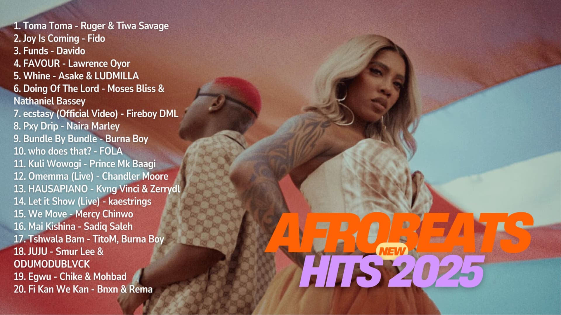 AFROBEATS VIDEO MIX 2025 - (TOMA TOMA, FUNDS, KESE, OZEBA, HAUSAPIANO...)