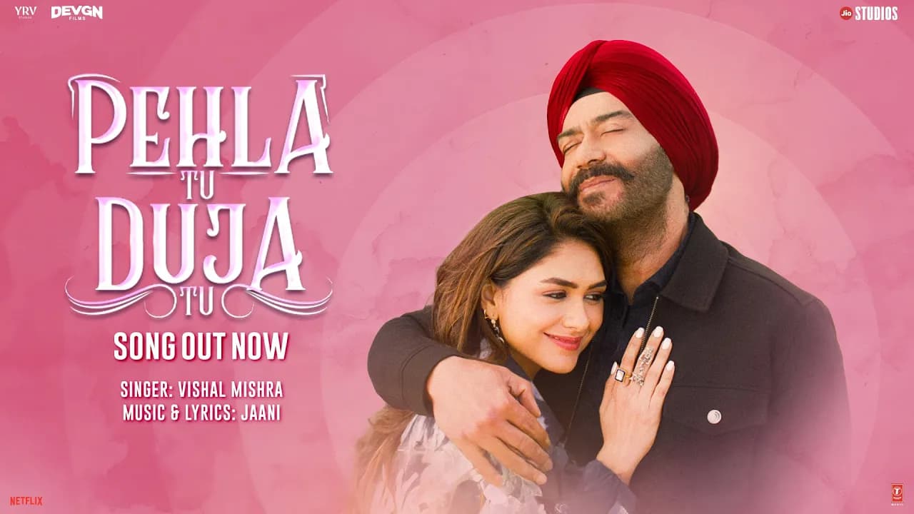 SON OF SARDAAR 2 | Pehla Tu Duja Tu (Song) | Ajay Devgn | Mrunal Thakur | Vishal Mishra | Jaani