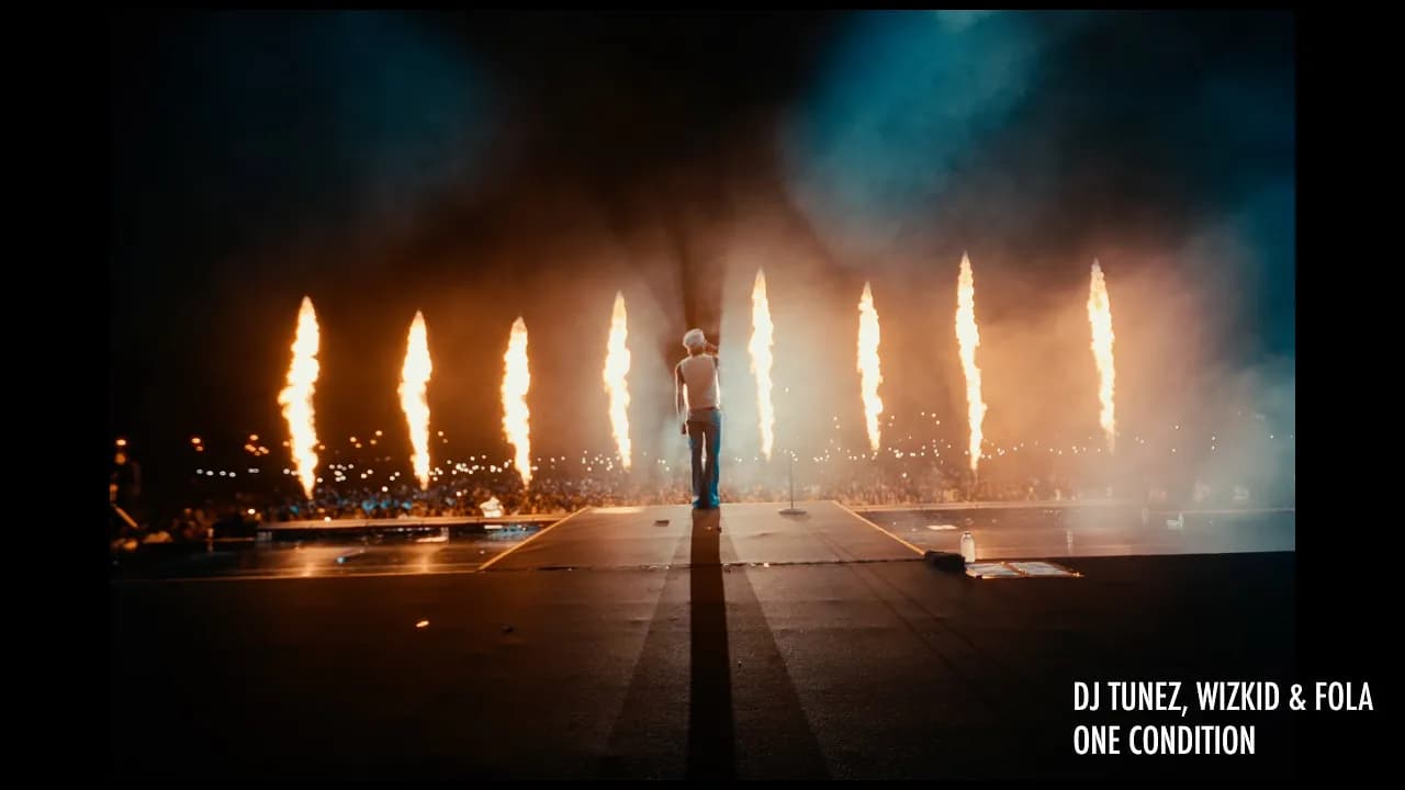 DJ Tunez, Wizkid, FOLA - One Condition (Visualizer)