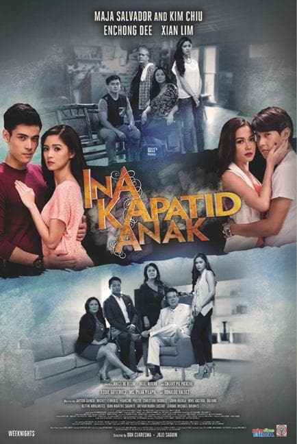 Ina, kapatid, anak