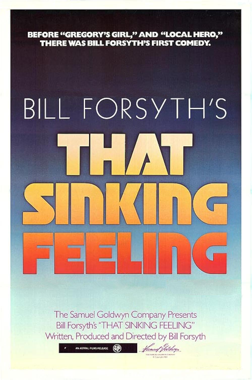 That Sinking Feeling