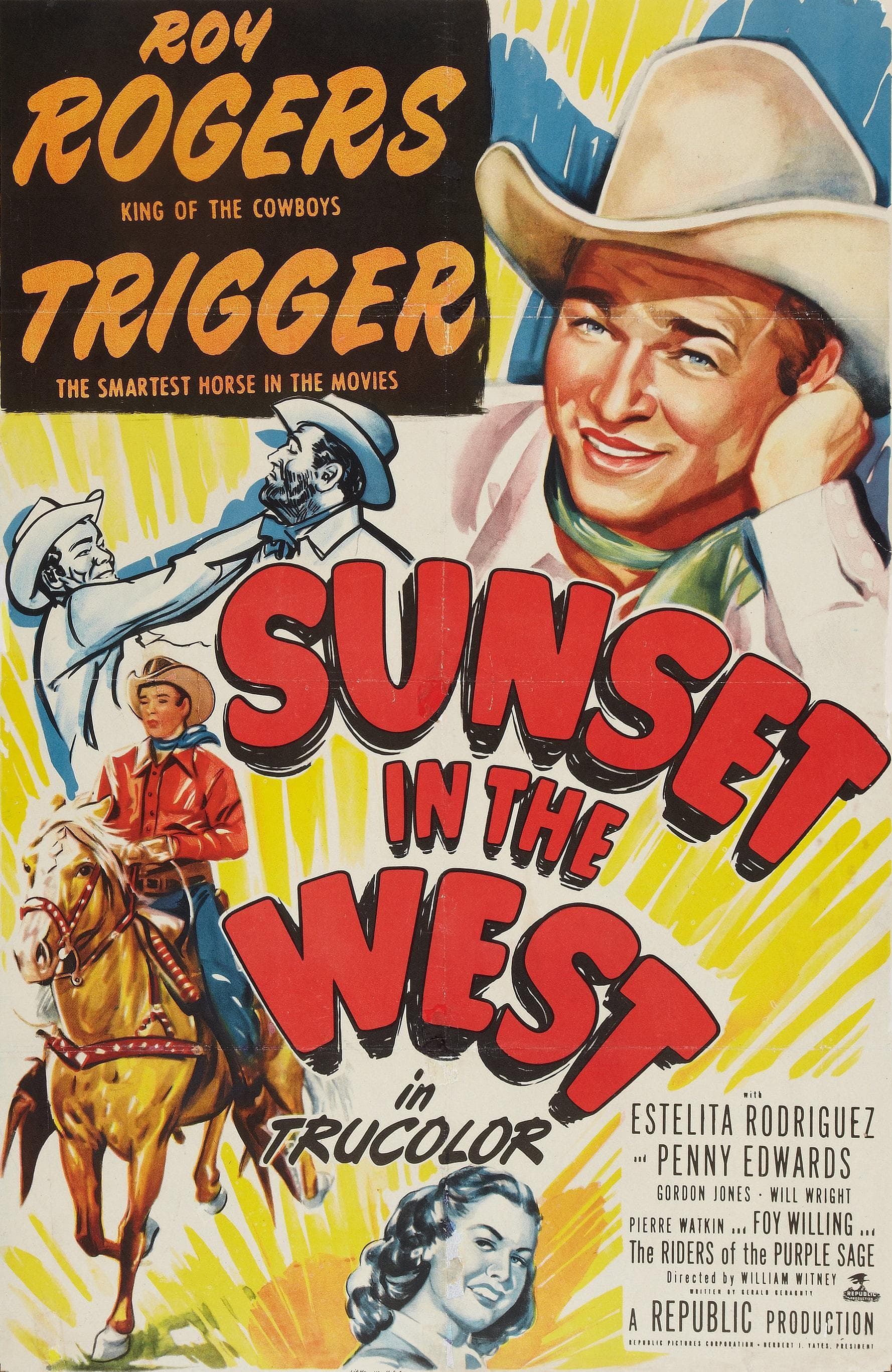Sunset in the West