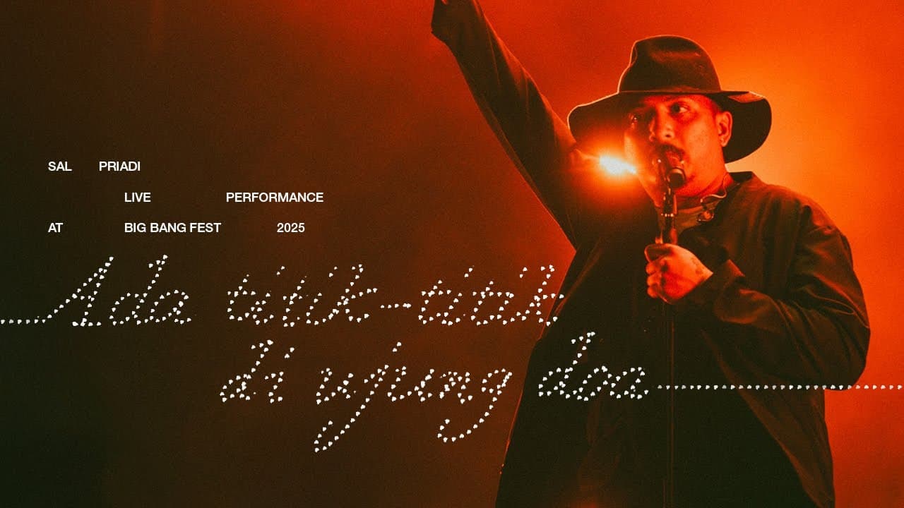 Sal Priadi - Ada titik-titik di ujung doa (Live Performance)