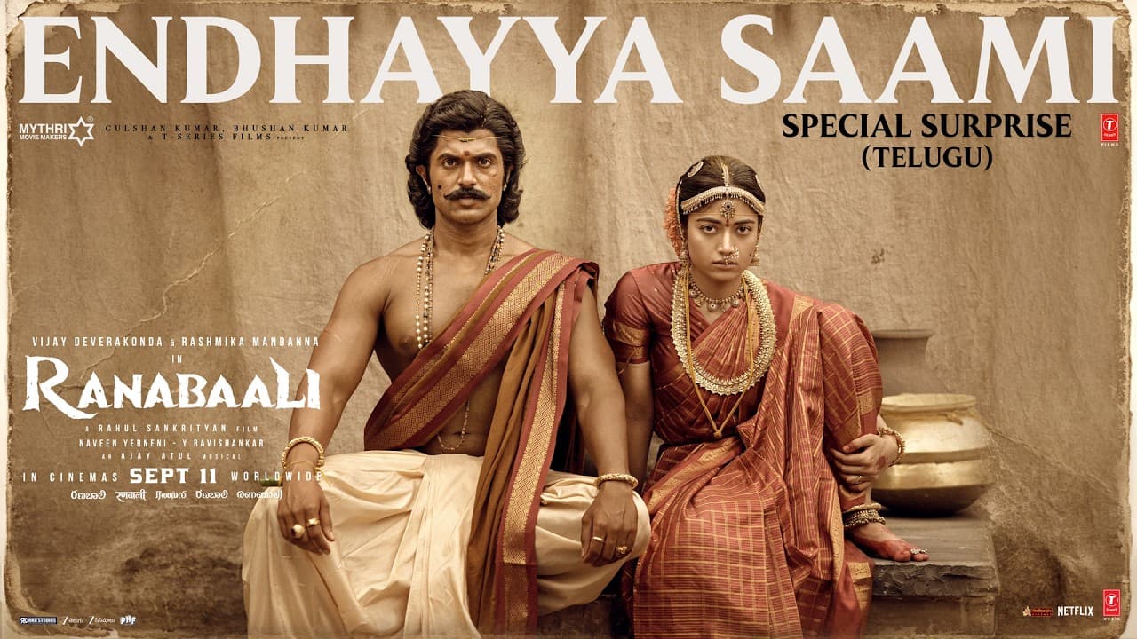 Endhayya Saami Special Surprise | Ranabaali |Vijay Deverakonda,Rashmika |Rahul Sankrityan |Ajay–Atul